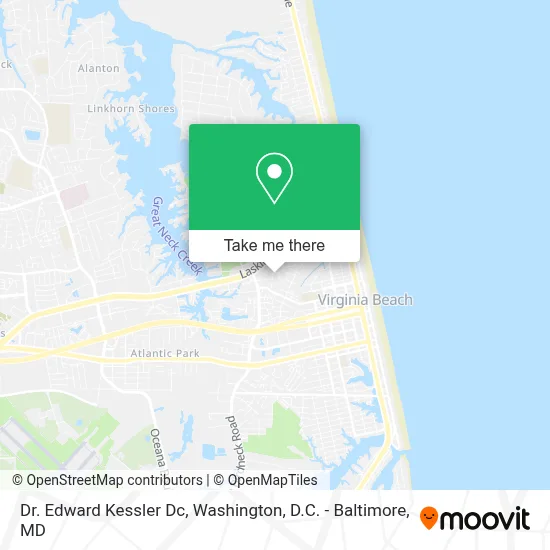 Dr. Edward Kessler Dc map