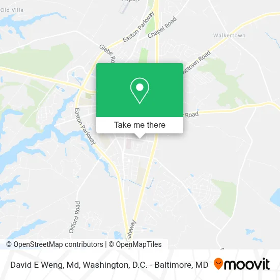David E Weng, Md map