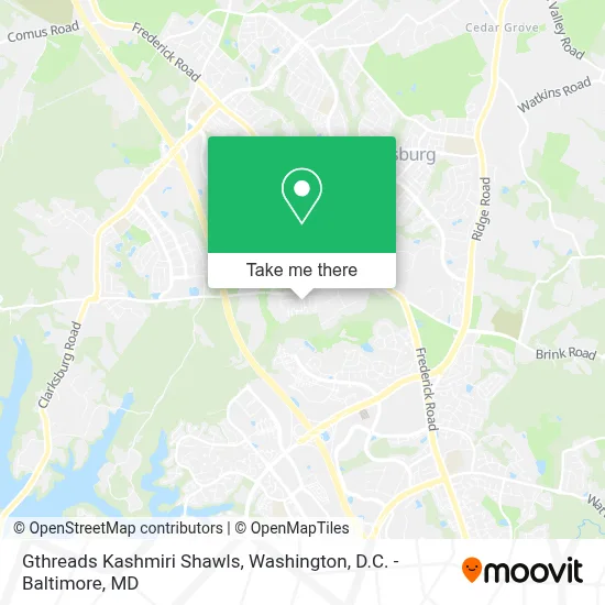 Gthreads Kashmiri Shawls map