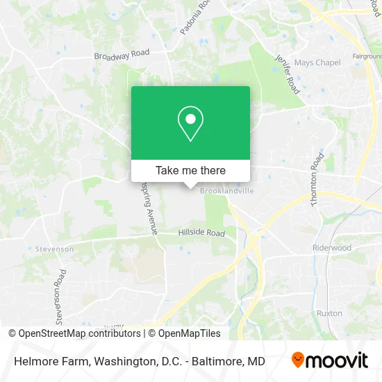 Helmore Farm map