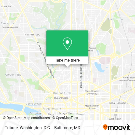 Tribute map