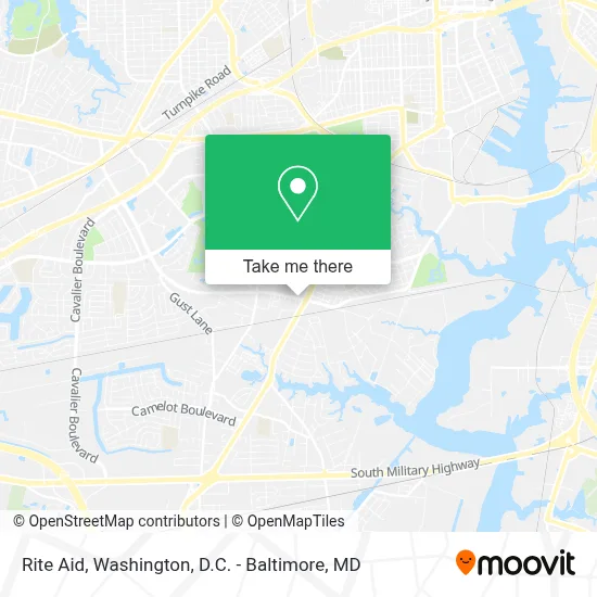 Rite Aid map