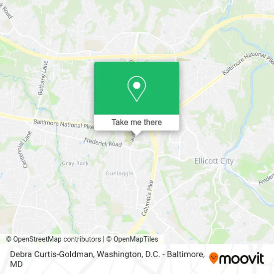 Debra Curtis-Goldman map