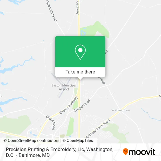 Precision Printing & Embroidery, Llc map