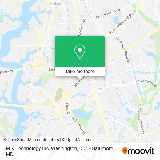 M K Technology Inc map