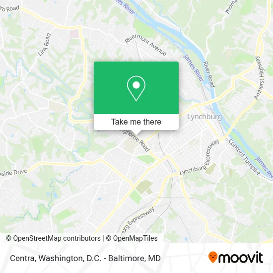 Centra map
