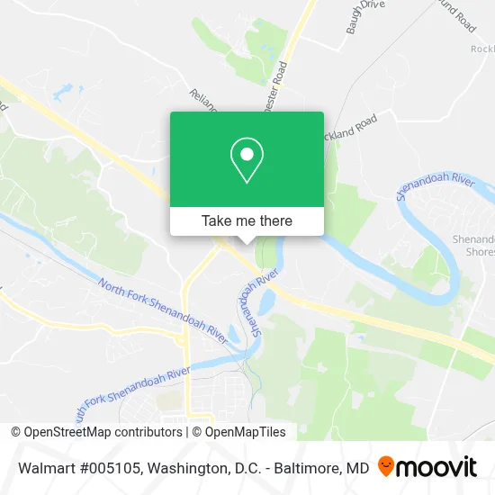 Walmart #005105 map