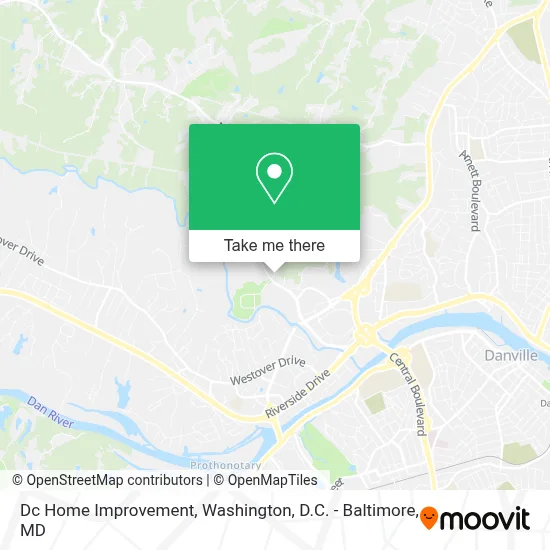 Dc Home Improvement map