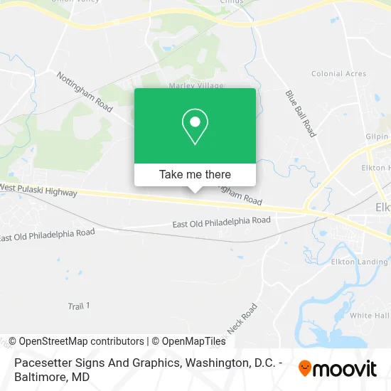 Pacesetter Signs And Graphics map