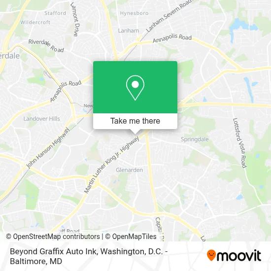 Beyond Graffix Auto Ink map