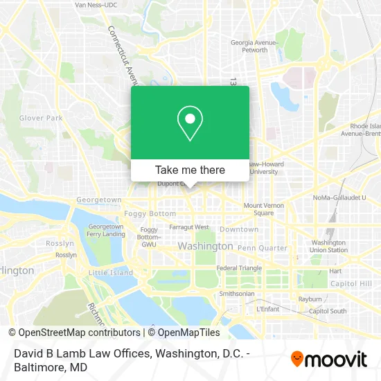 David B Lamb Law Offices map