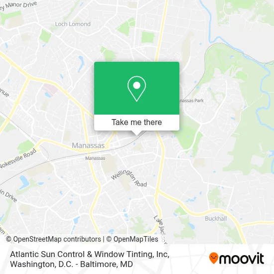 Atlantic Sun Control & Window Tinting, Inc map
