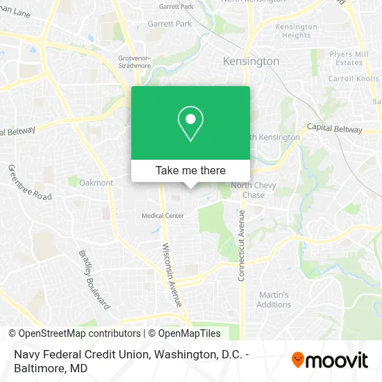 Navy Federal Credit Union map