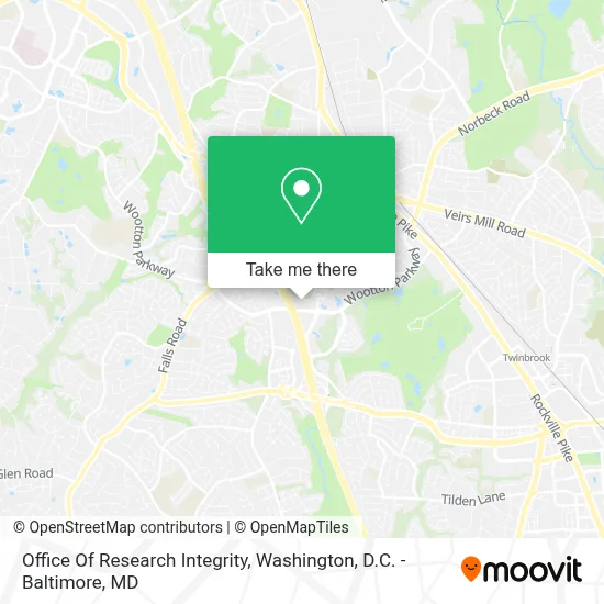 Office Of Research Integrity map