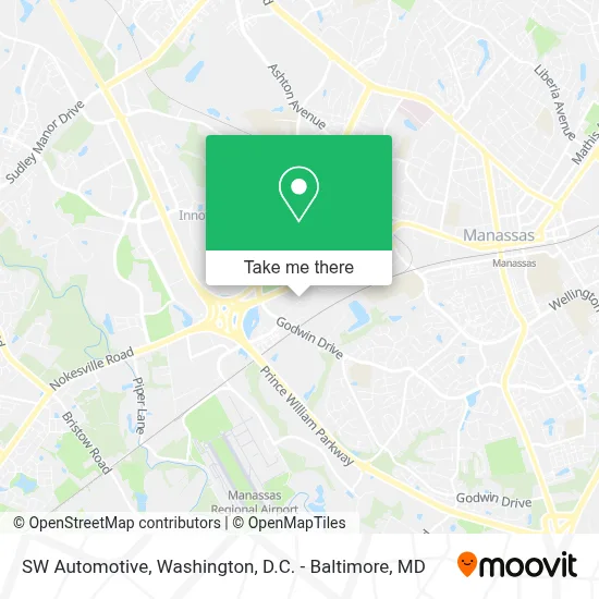 SW Automotive map