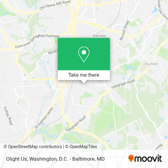 Olight Us map