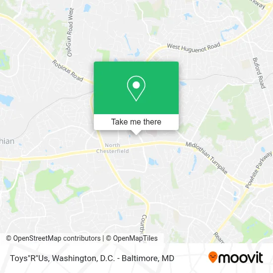 Toys"R"Us map