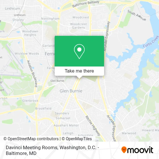 Davinci Meeting Rooms map