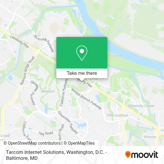 Tarcom Internet Solutions map