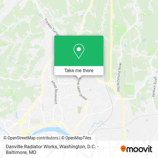 Danville Radiator Works map