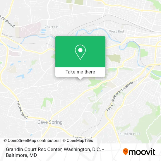 Grandin Court Rec Center map