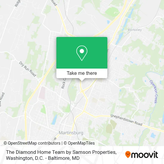 The Diamond Home Team by Samson Properties map