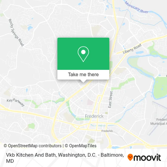 Vkb Kitchen And Bath map