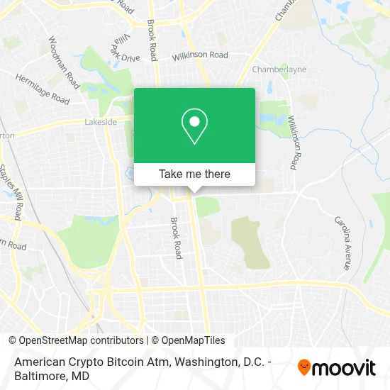 American Crypto Bitcoin Atm map