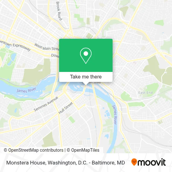 Monstera House map