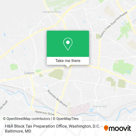H&R Block Tax Preparation Office map