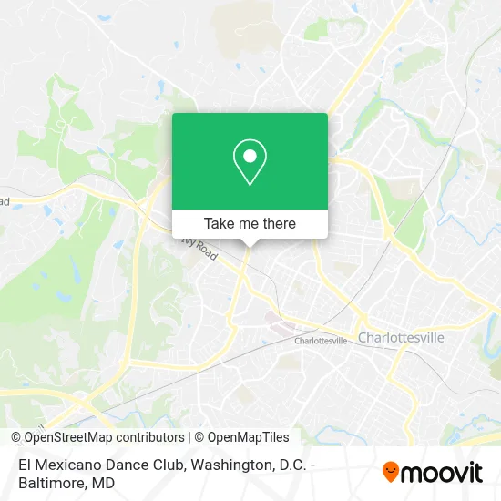 El Mexicano Dance Club map