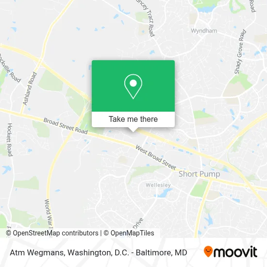 Atm Wegmans map