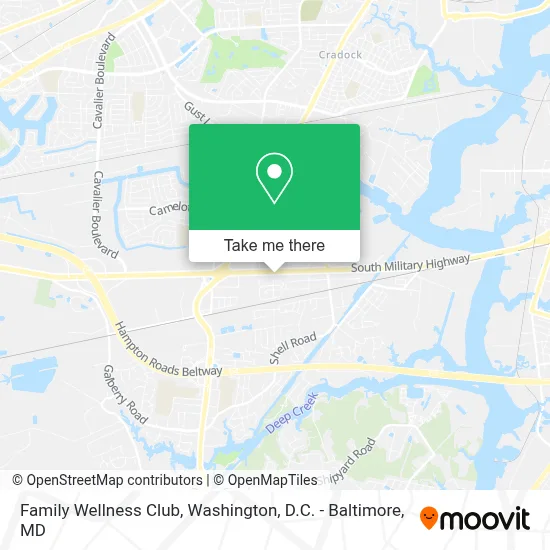 Family Wellness Club map