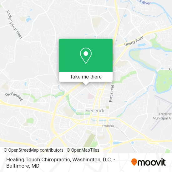 Healing Touch Chiropractic map
