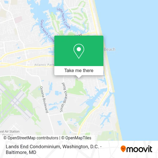 Lands End Condominium map