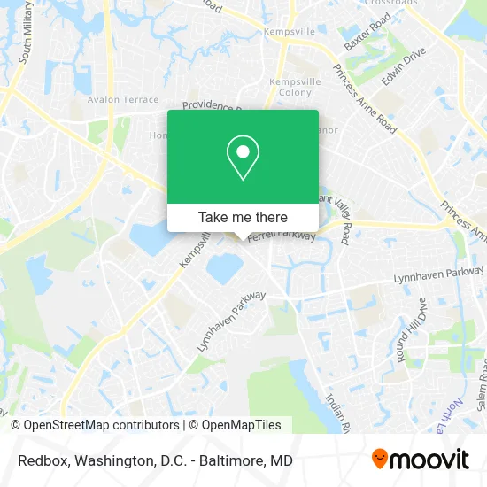 Redbox map