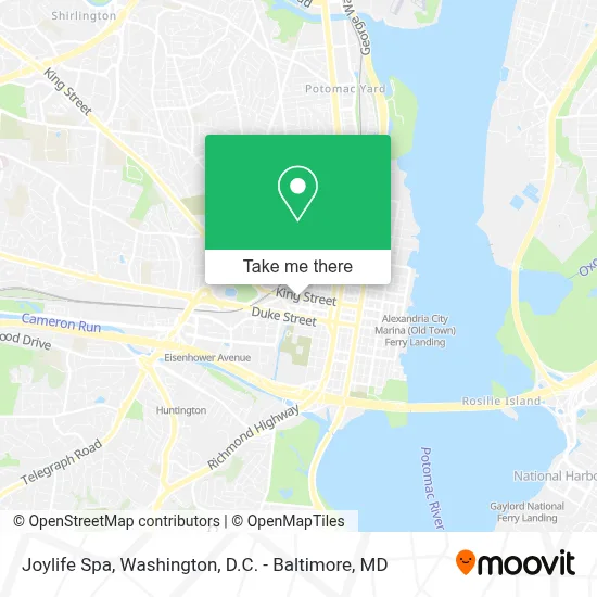Joylife Spa map