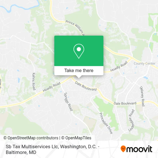 Sb Tax Multiservices Llc map