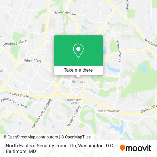 North Eastern Security Force, Llc map