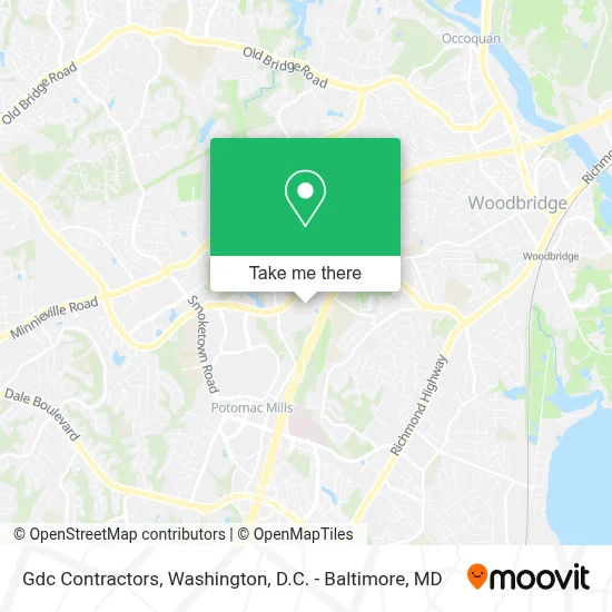 Gdc Contractors map