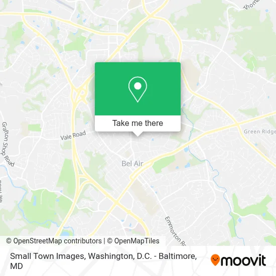 Small Town Images map