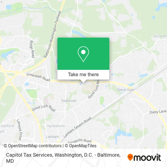 Capitol Tax Services map