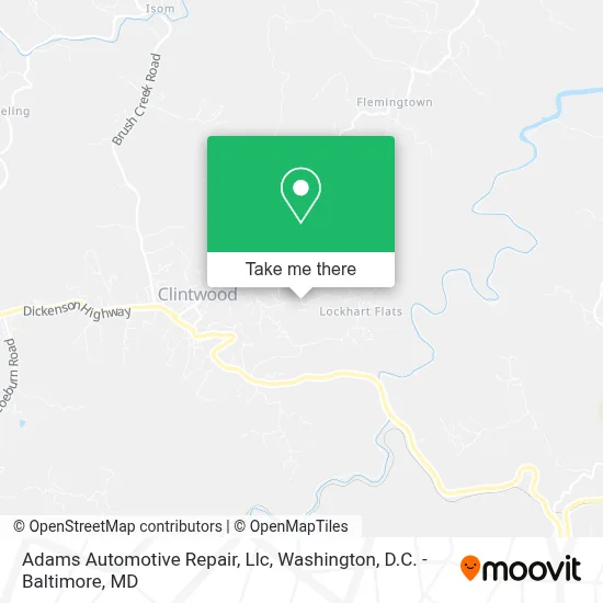 Adams Automotive Repair, Llc map