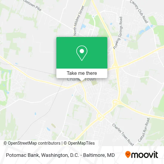 Potomac Bank map