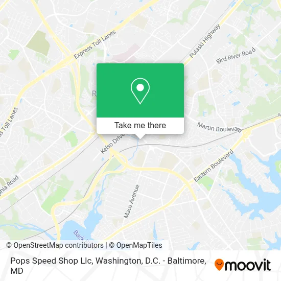 Pops Speed Shop Llc map