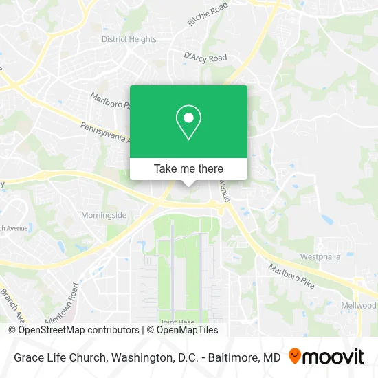 Grace Life Church map