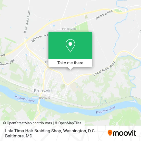 Lala Tima Hair Braiding Shop map