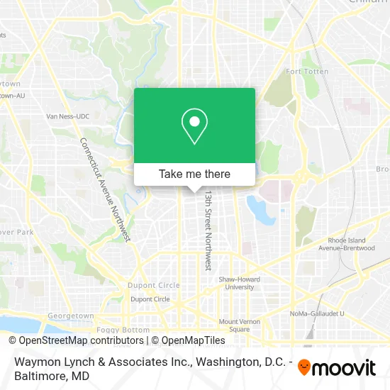 Waymon Lynch & Associates Inc. map