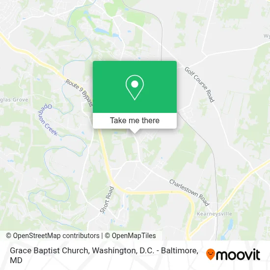 Grace Baptist Church map