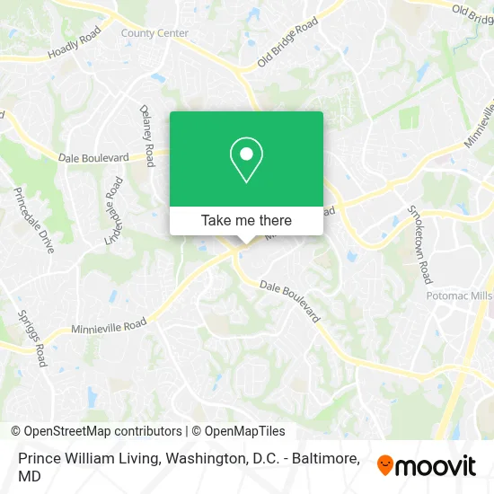 Prince William Living map